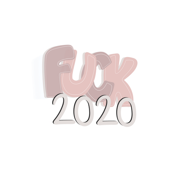 Fuck 2020 sticker